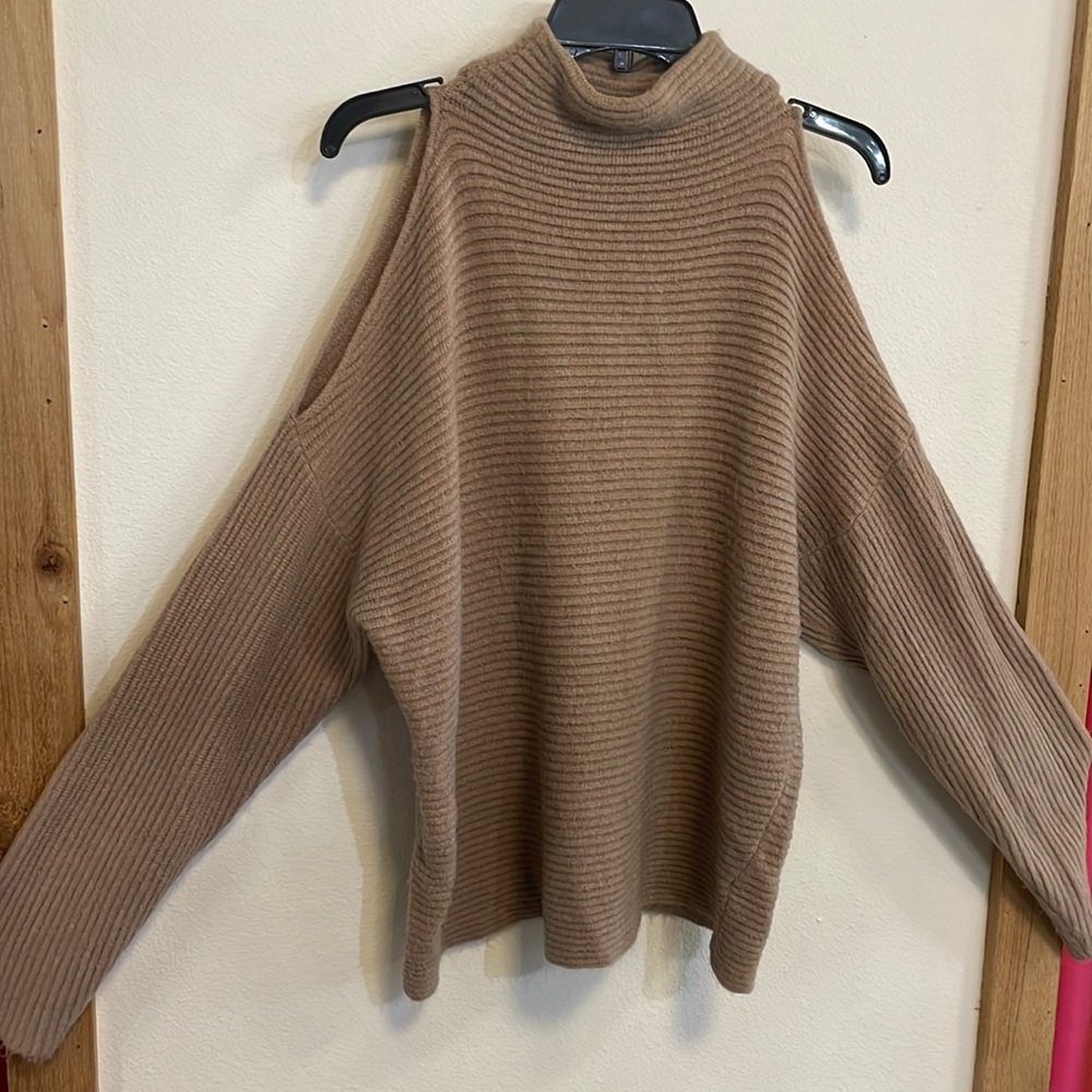 Karlie open shoulder sweater
